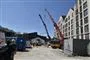 kraner på byggeplads