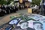 Valgplakater af skægget ayatollah