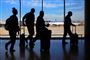 personer i en lufthavn