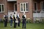 Politifolk ved ejendom