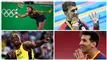 collage med Seren Williams, Usai Bolt, Lionel Messi og Michael Phelps