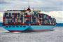 fragtskib fyldt med containere