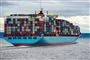fragtskib fyldt med containere