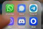 Beskedtjenesten WhatsApp vil appellere afgørelsen, da bøden i selskabets øjne er for stor. (Arkivfoto.)