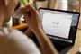 Google på laptop