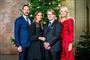 Det norske kronprinspar med deres to børn Ingrid Alexandra og Sverre Magnus.