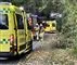 ambulancer på stedet