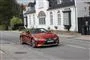 En rød cabriolet