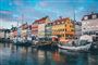 Nyhavn set fra skyggesiden