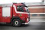 Brandbiler kørt sammen med fuld udrykning