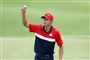 golfspiller jubler 