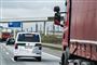 Lastbil på motorvej