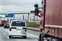 Lastbil på motorvej