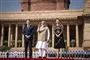 Narendra Modi, Mette Frederiksen og Bo Tengberg