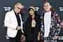 tre x-factor dommere poserer