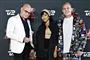 tre x-factor dommere poserer