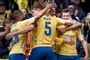Brøndbyspillere jubler