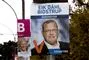 valgplakater i lygtepæle
