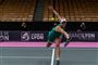 Clara Tauson var stort set på vej hjem i flyveren fra Italien, men efter at have afværget fem matchbolde mod Liudmila Samsonova i den Alfred Hitchcock-agtige gyser lørdag er hun klar til søndagens WTA-finale. (Arkivfoto)