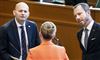 Mette Frederiksen, Søren Pape Poulsen og Jakob Ellemann-Jensen