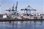 En stor containerhavn