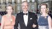 Prinsesse Nathalie (til højre) sammen med sin søster prinsesse Alexandra og Alexandras kæreste, grev Michael Ahlefeldt-Laurvig-Bille.