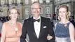 Prinsesse Nathalie (til højre) sammen med sin søster prinsesse Alexandra og Alexandras kæreste, grev Michael Ahlefeldt-Laurvig-Bille.