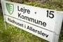 skilt foran lejre kommune