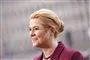 Inger Støjberg smiler