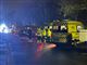 ambulancer holder foran plejehjem 
