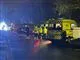 ambulancer holder foran plejehjem 