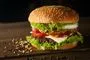 En hjemmelavet burger
