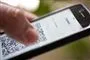 coronapas på mobiltelefon