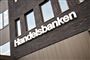 facade på bygning der huser handelsbanken