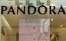 Et udstillingsvindue fra en Pandora butik