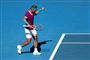 Rafael Nadal vandt i tre sæt over tyske Yannick Hanfmann, men måtte stadig bruge næsten to og en halv time på banen i Melbournes eftermiddagsvarme.