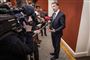 Morten Messerschmidt ankommer til Dansk Folkepartis første møde i folketingsgruppen efter formandsvalget i weekenden, tirsdag 25. januar 2022.. (Foto: Mads Claus Rasmussen/Ritzau Scanpix)