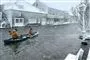 voldsomt snevejr