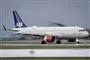 SAS fly på landingsbane