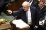 boris johnson taler i parlamentet 