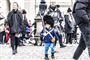 lille dreng i garderuniform 