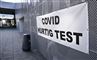 Et skilt ved et testcenter