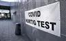 Et skilt ved et testcenter