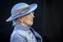 dronning margrethe klædt i blåt