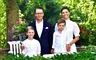 familie poserer 