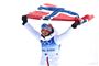 en norsk jente jubler