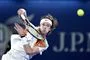 tennisspiller i aktion