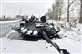 Kampvogn i sne