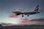 Et Aeroflot-fly i luften