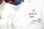 En kokkeskjorte med michelin logo